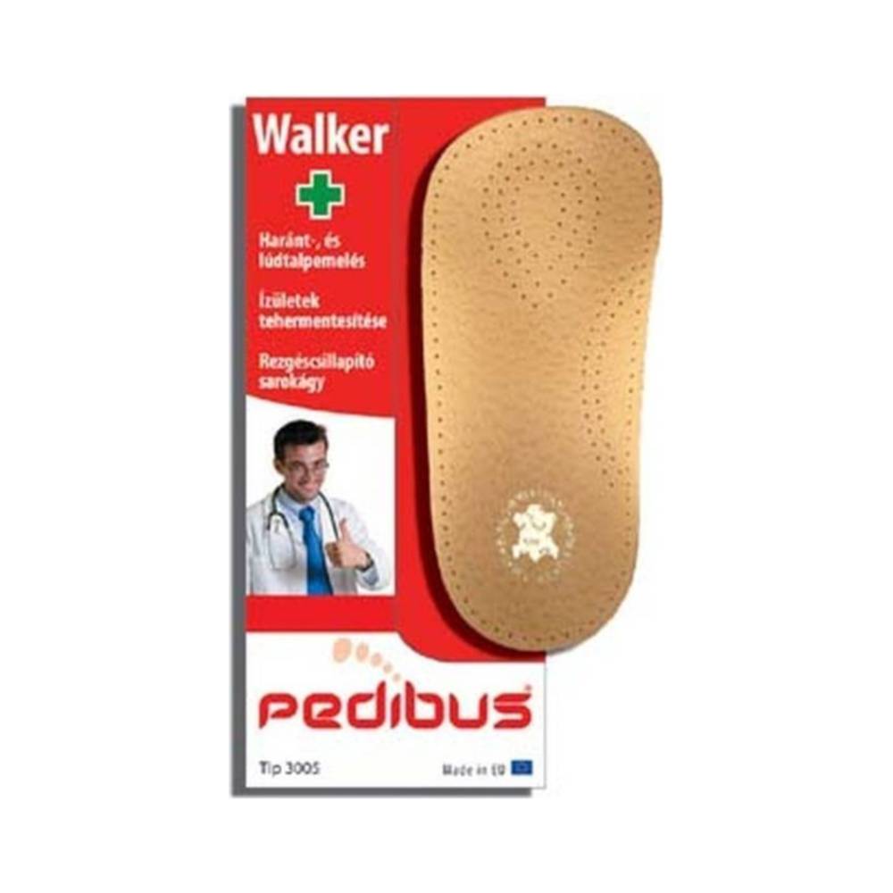 Pedibus talpbetét bőr pig walker 37/38 3/4 1 db