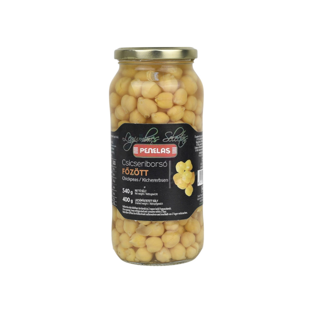Penelas főtt csicseriborsó 570 g