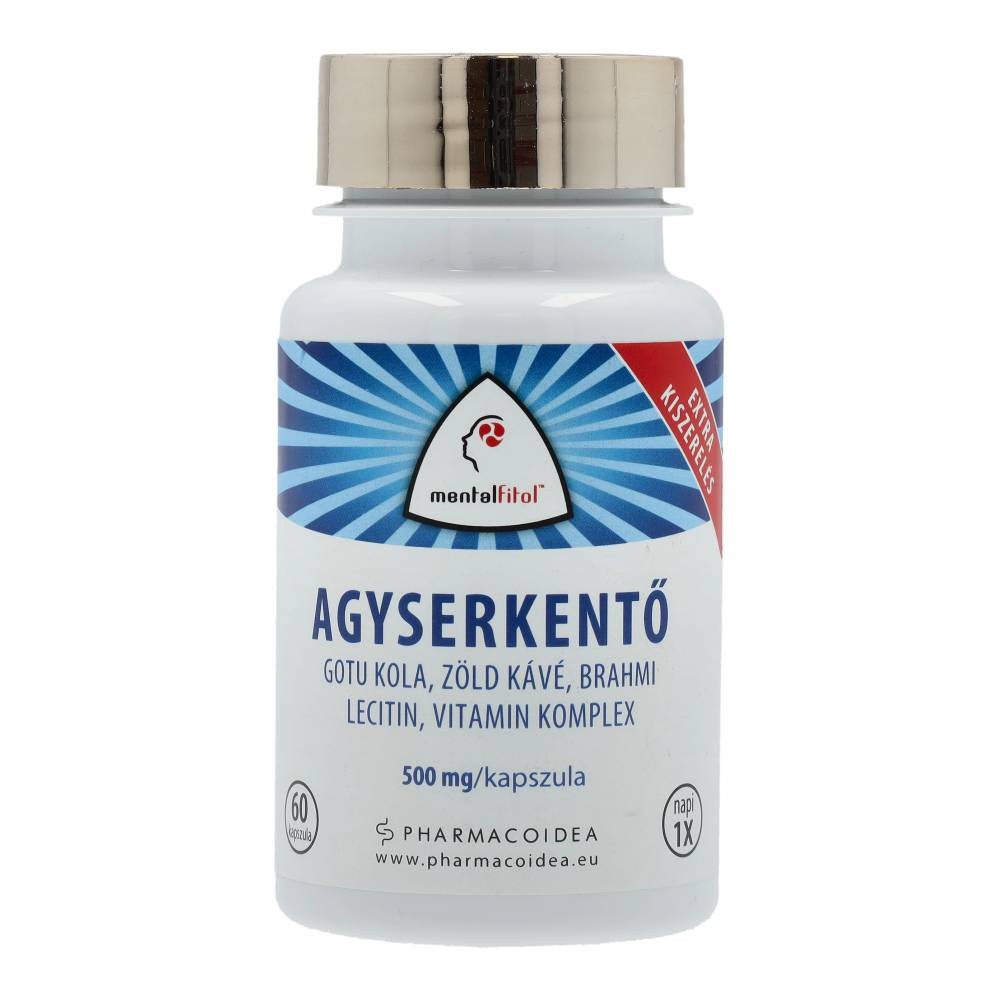 Pharmacoidea mentalfitol stymulator mózgu dodatkowe małe opakowanie 60 szt