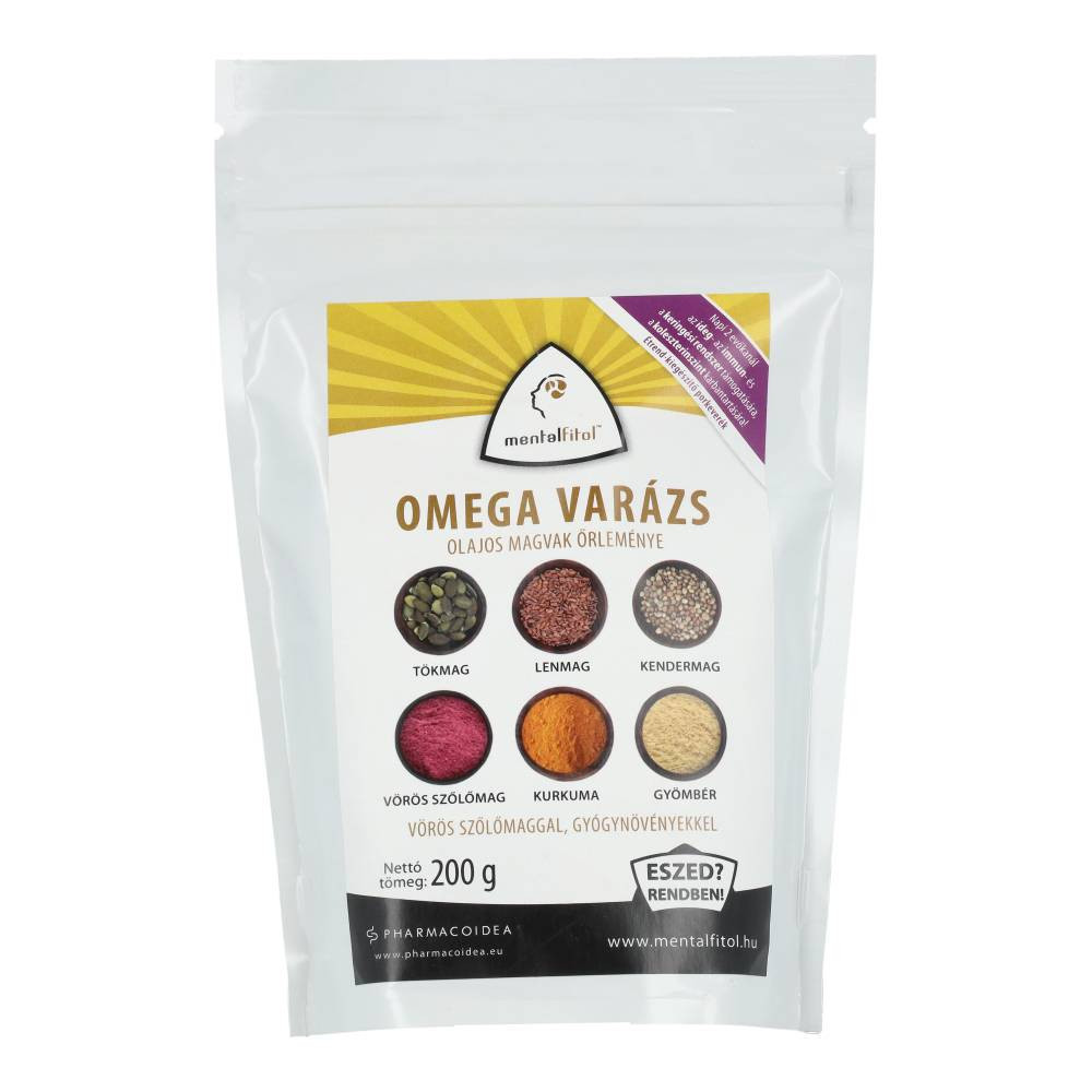 Pharmacoidea mentalfitol omega varázs 200 g