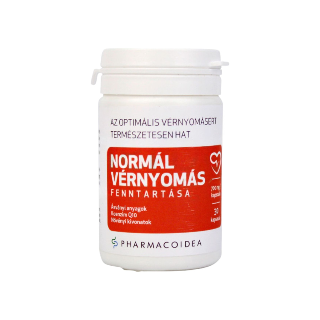 Kapsle Pharmacoidea na udržování normálního krevního tlaku, 30 kusů