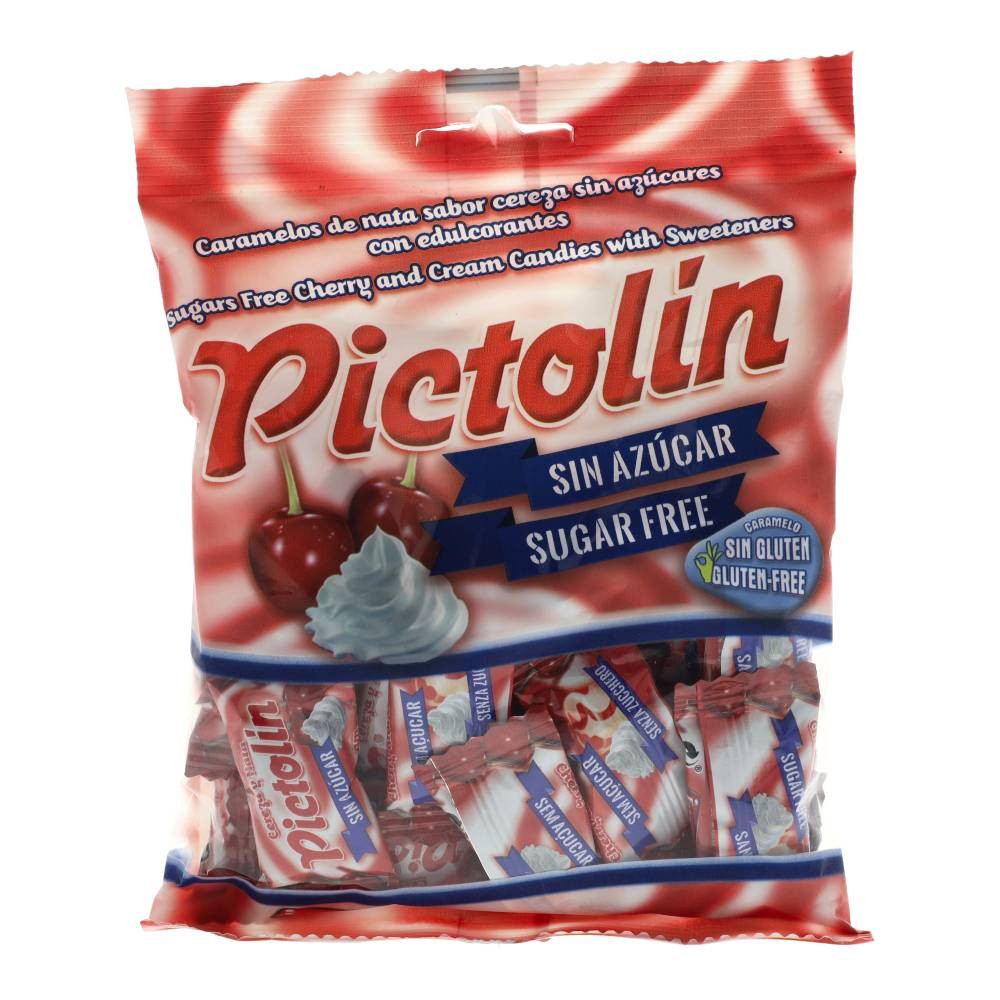 Pictolin cherry flavoured candy with sweetener 65 g