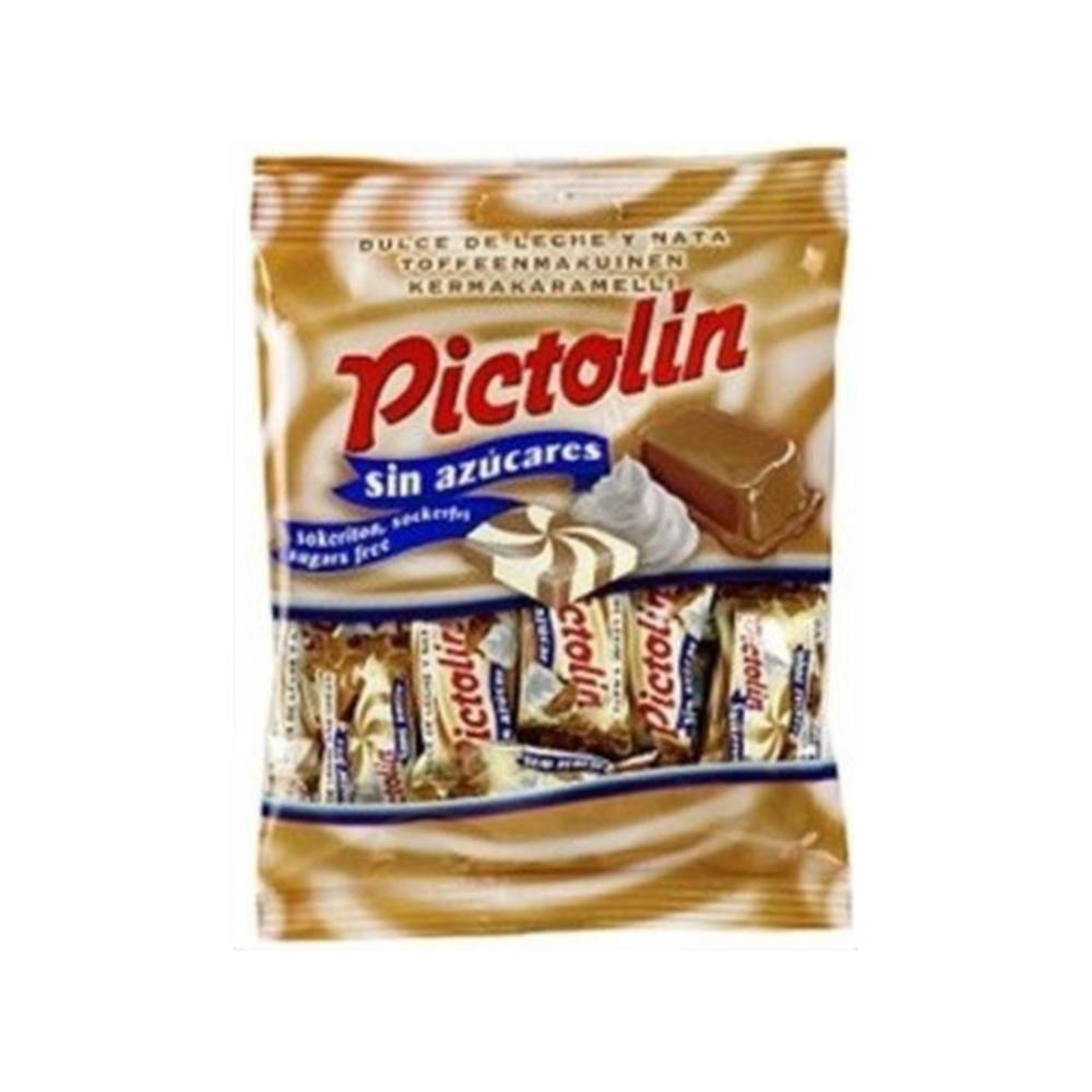 Pictolin fără adaos de zahăr cu aromă de caramel toffee, 65g cremă de smântână