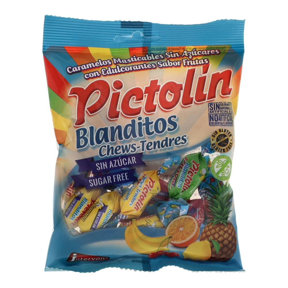 Pictolin puhakaramell blanditos cukormentes gyümölcsös 65 g