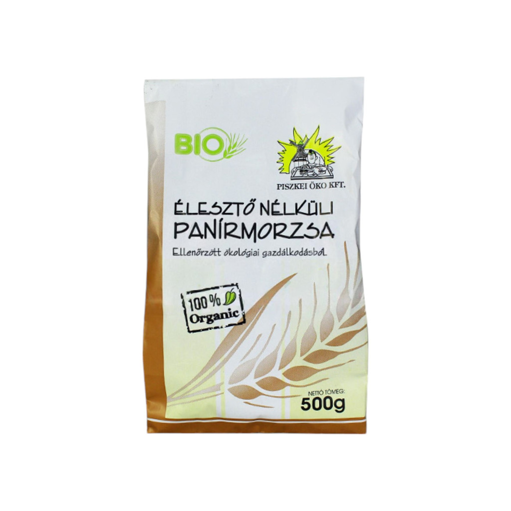 Piszkei organic yeast-free breadcrumbs 90 days 500 g