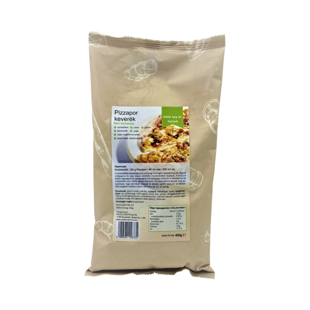 Mieszanka proszku do pizzy 400g NoCarb Musisz to kochać!