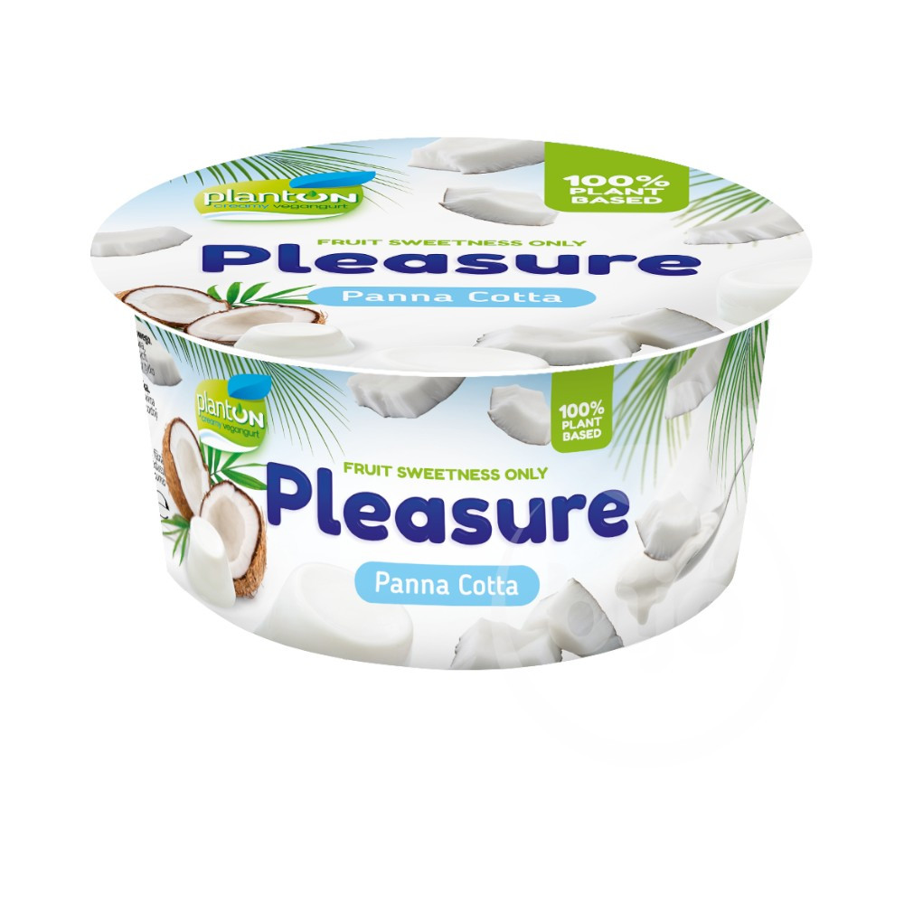 PLANTON PLEASURE KÓKUSZOS VEGÁNGURT DESSZERT PANNA COTTA ÍZŰ 130G g