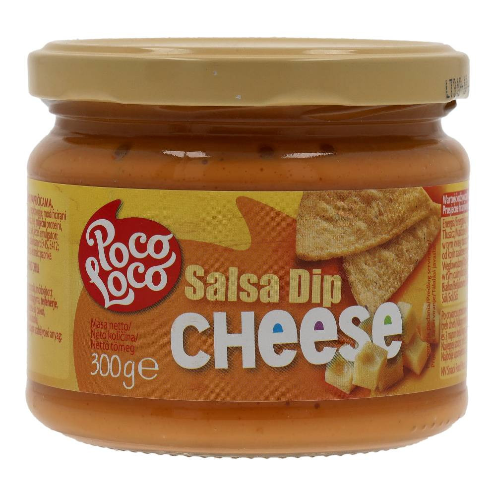 Poco Loco pikáns sajtos salsa dip szósz 300 g