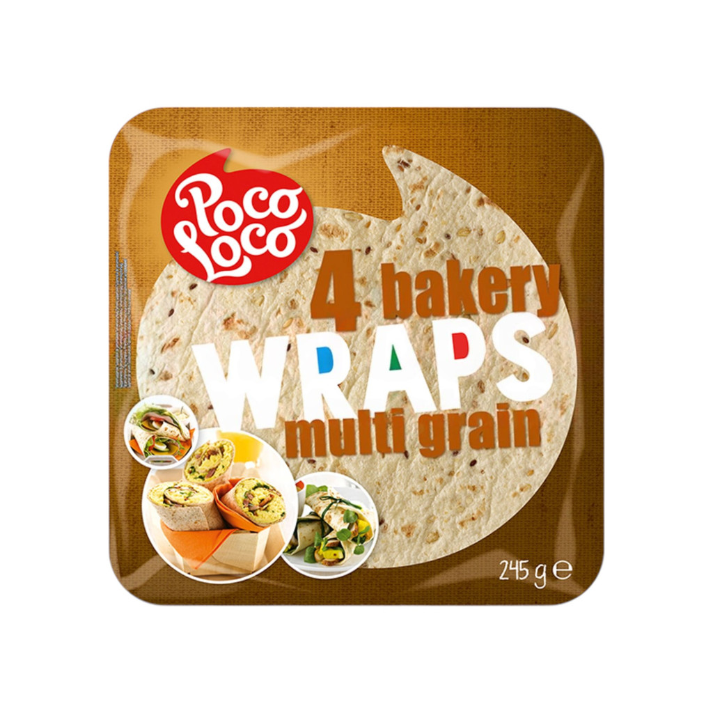 Poco Loco sok magvas lágy tortilla 245 g
