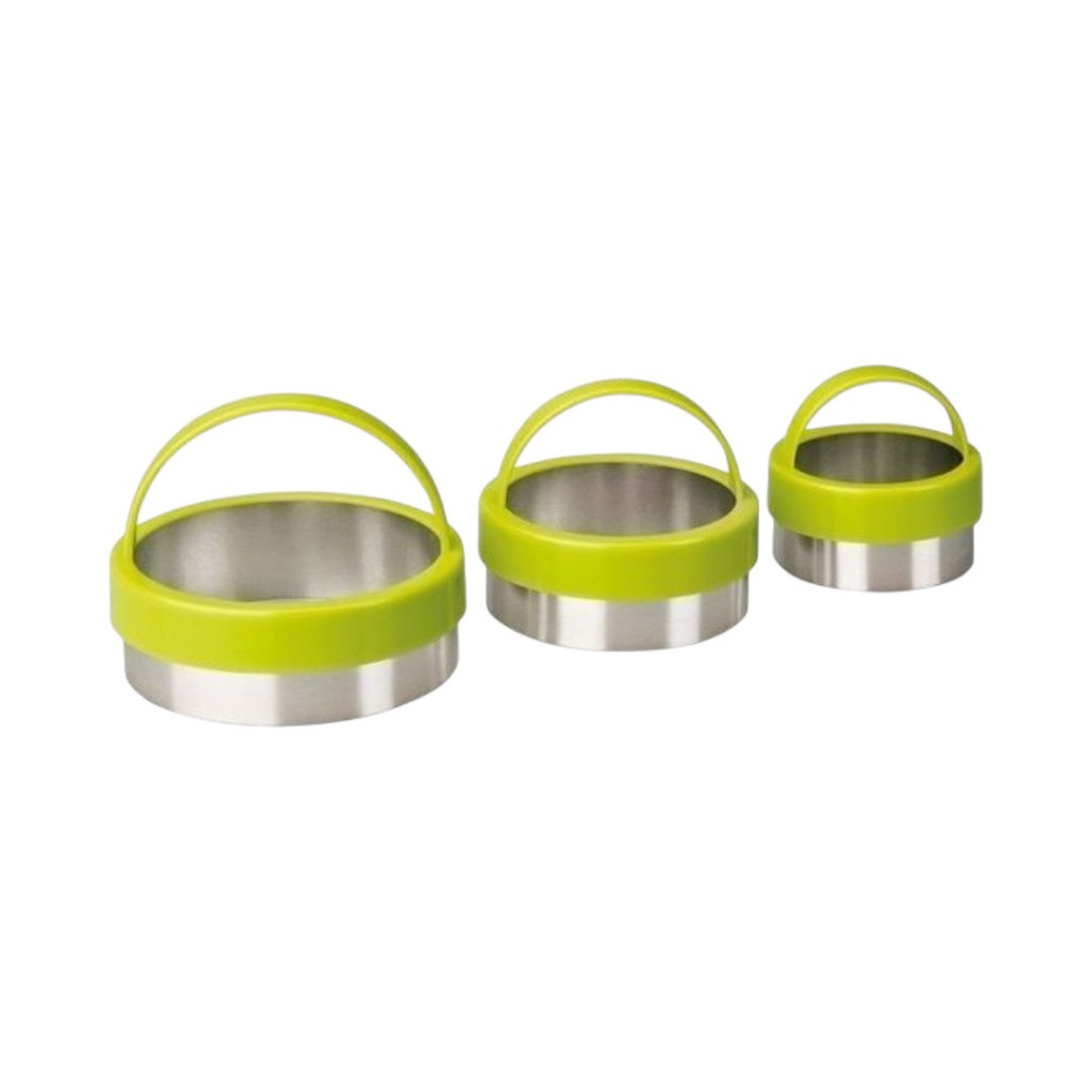 Set de 3 decupatoare pentru biscuiti Ibili 724100, 1 buc