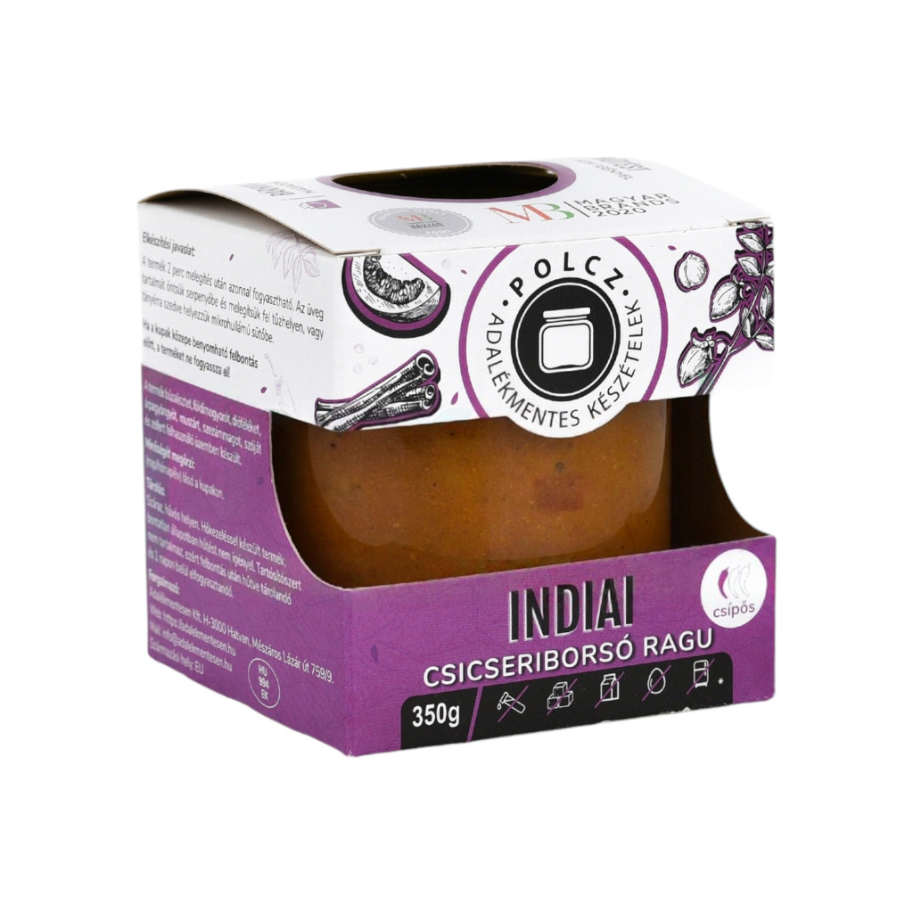 Polcz indiai csicseriborsó ragú adalékmentes készétel 350 g
