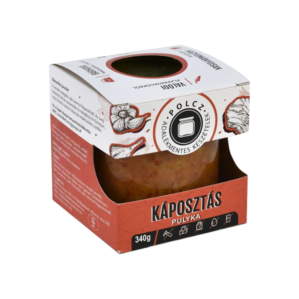 Polcz káposztás pulyka adalékmentes készétel 350 g