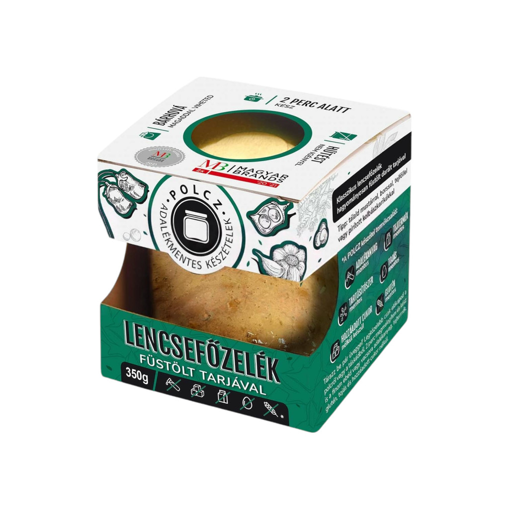 Polcz lencsefőzelék füstőlt tarjával 350 g