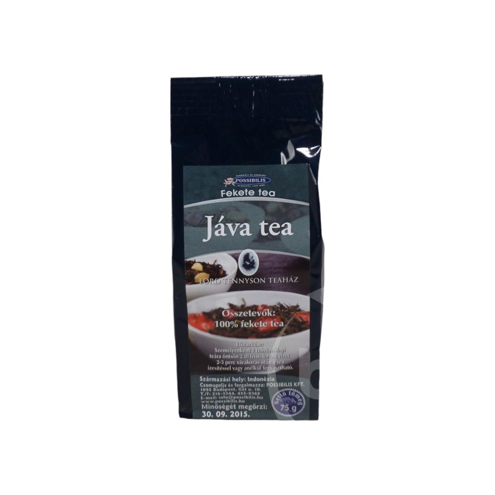 Possibilis fekete tea jáva 75 g
