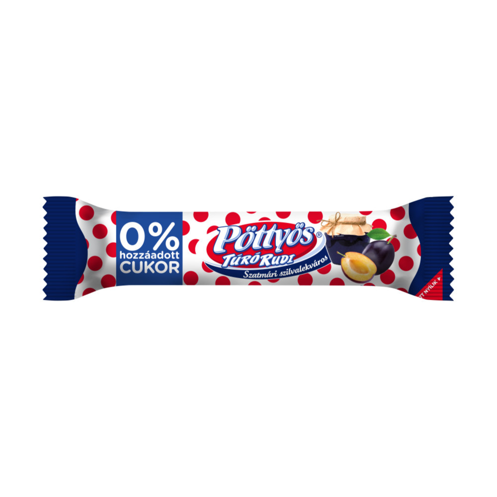 PÖTTYÖS TÚRÓ RUDI CM. SZILVÁS 35G 27N