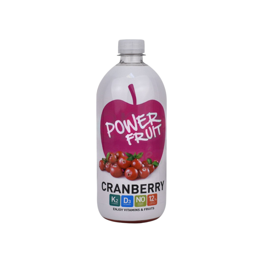 Powerfruit ital vörösáfonya 750 ml