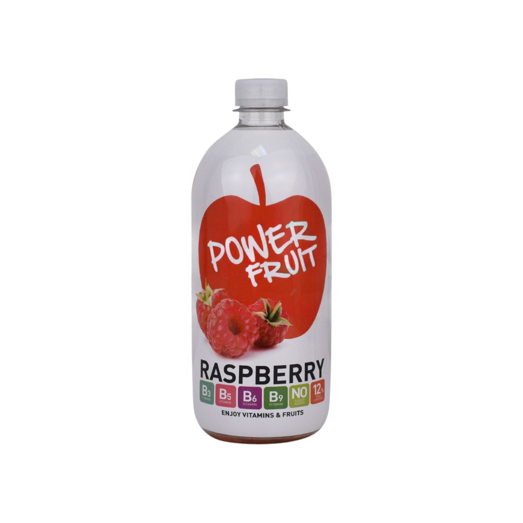 Erfrischungsgetränk mit Himbeeraroma Powerfruit 750 ml