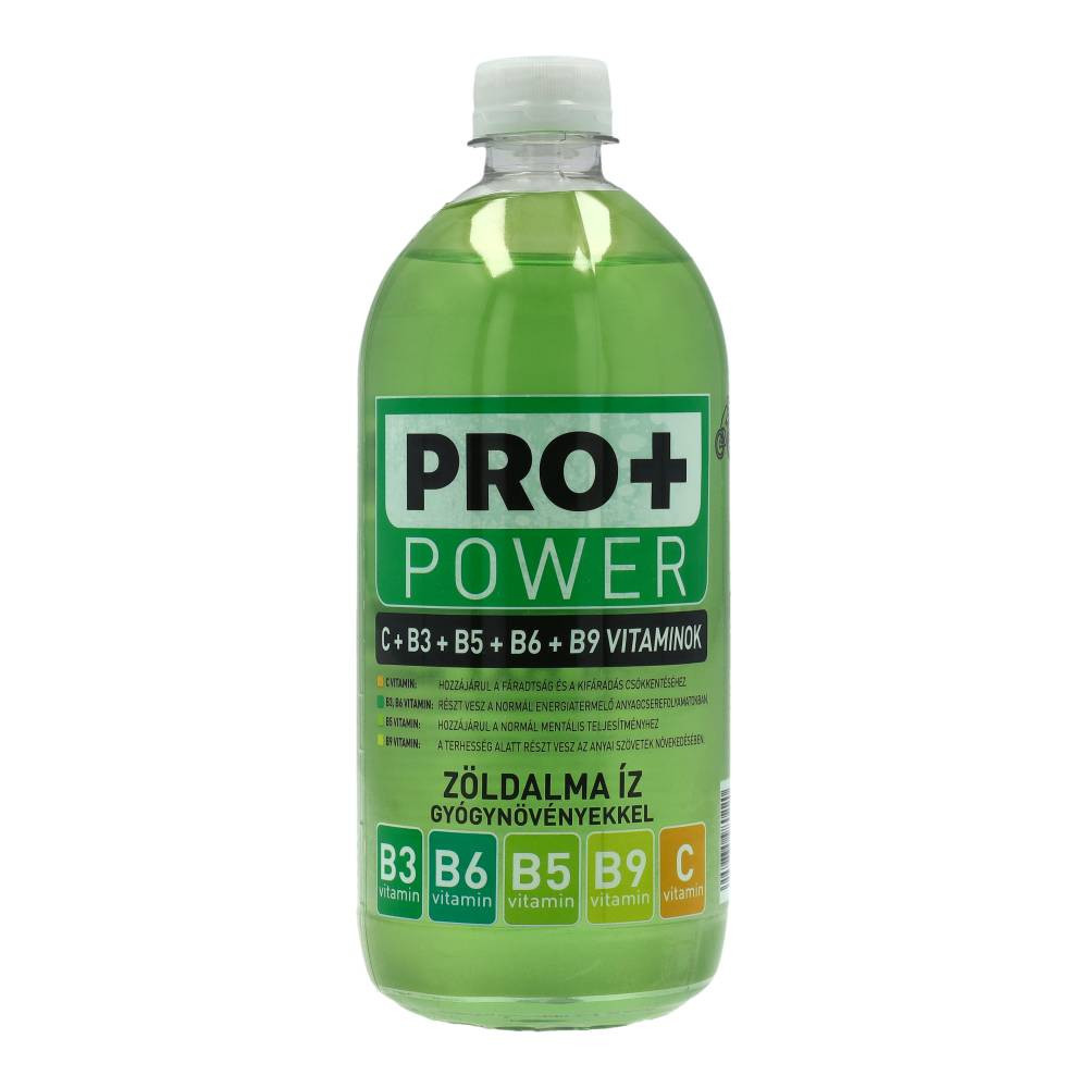 Powerfuit pro+ power b+c vitaminos zöldalma ízű üdítőital 750 ml