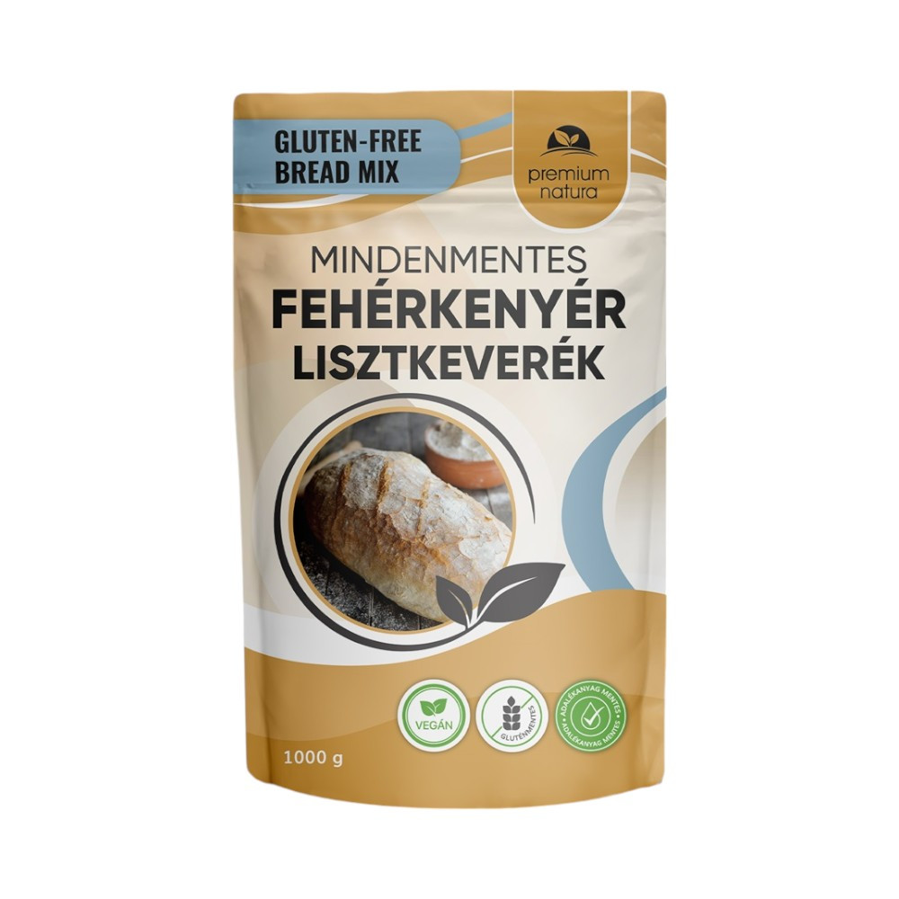 Premium Natura mindenmentes fehérkenyér lisztkeverék 1000 g