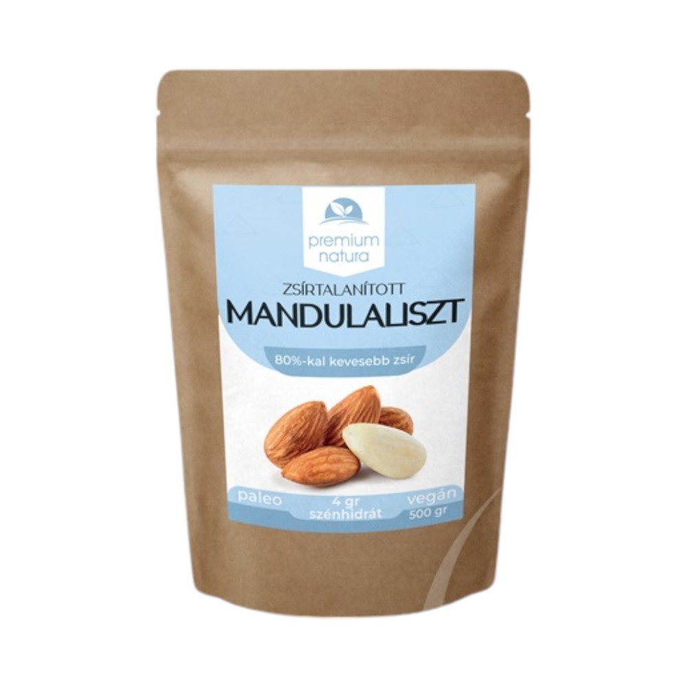 Premium Natura zsírtalanított mandulaliszt 500 g