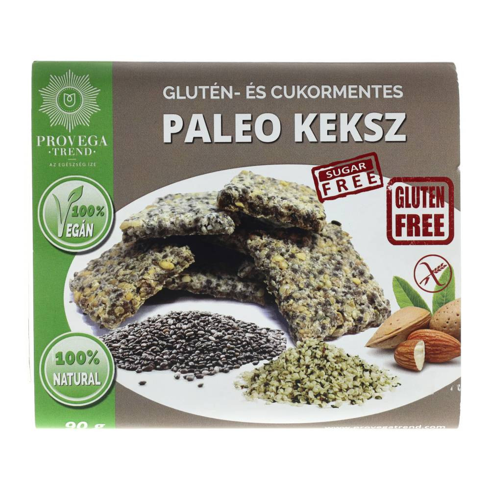 Paleo ciastka Provega Trend bezglutenowe i bezcukrowe 90 g