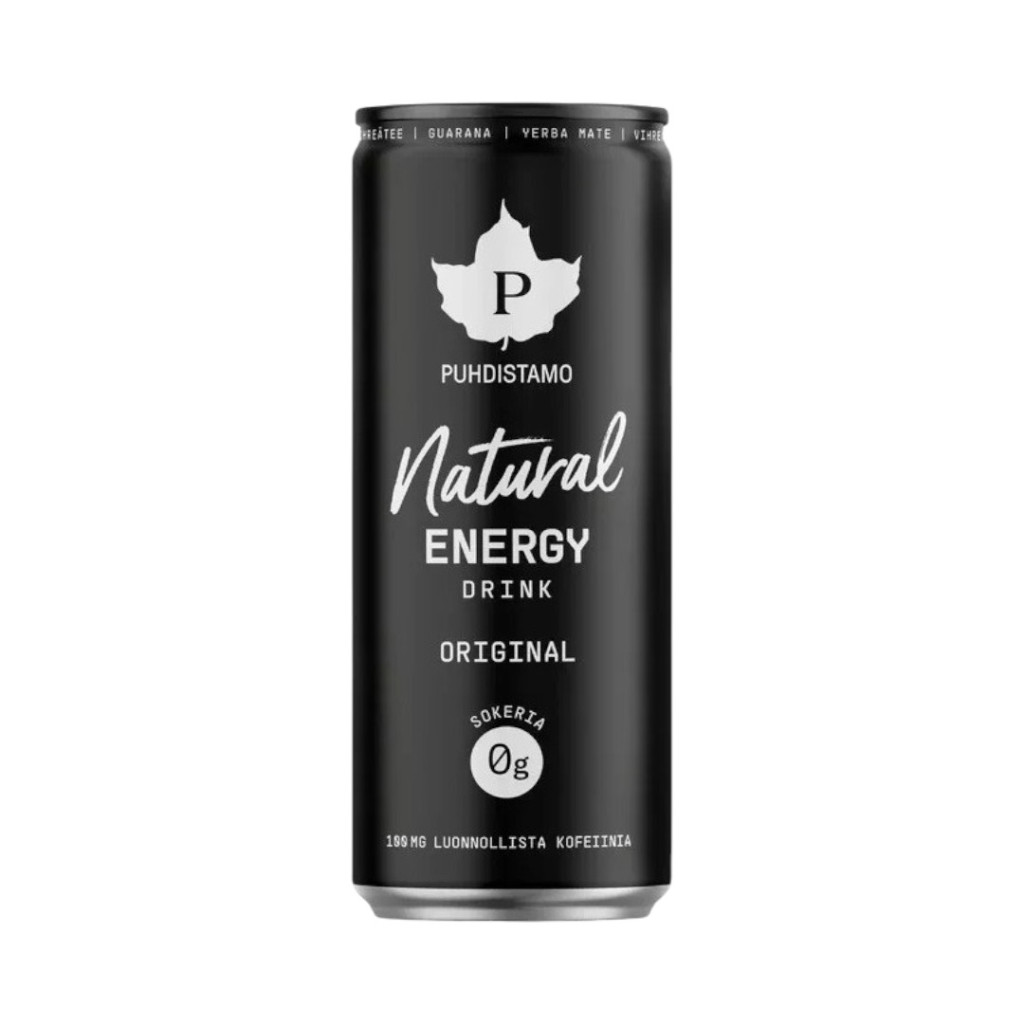 Puhdistamo Natural energy 330ml Original természetes energiaital