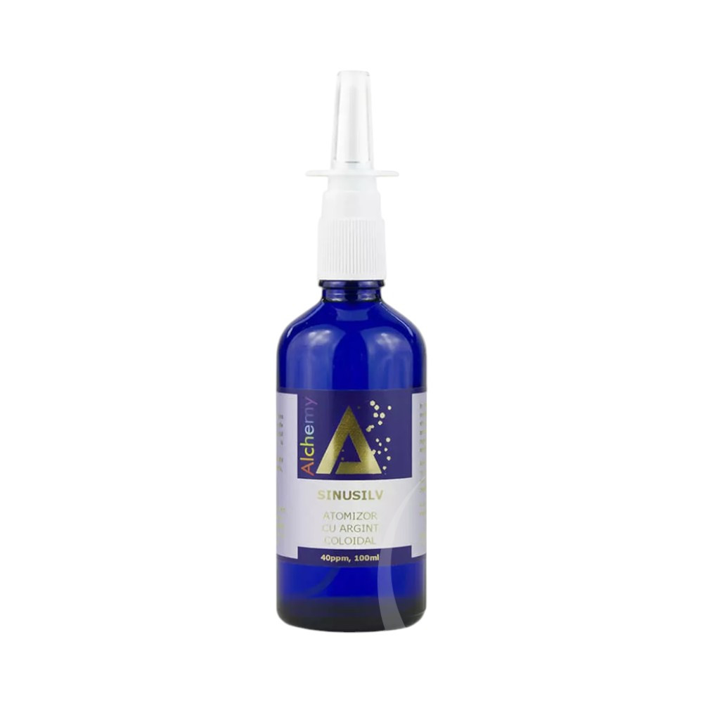 Pure Alchemy sinusilv ezüst kolloid orr porlasztó 40ppm 100 ml