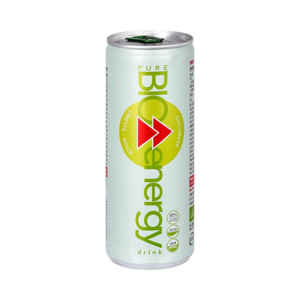 Pure bio energy energiaital uborka-menta 250 ml