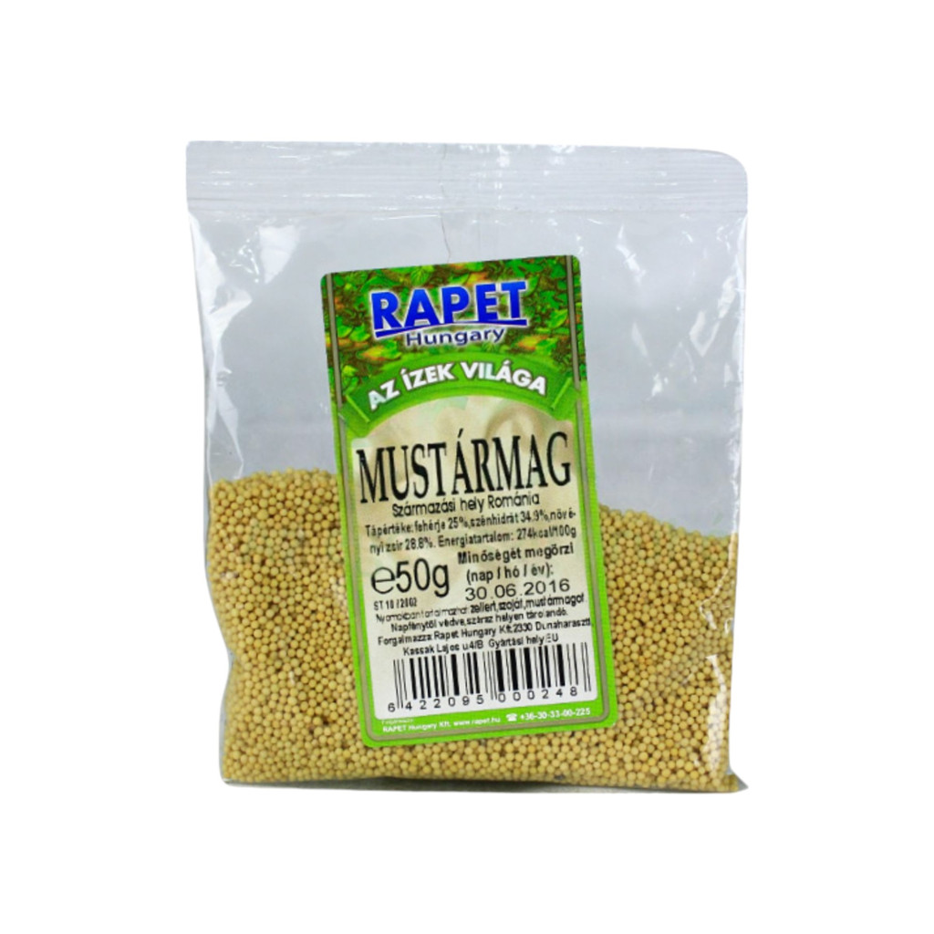 Rapové horčičné semiačka 50 g