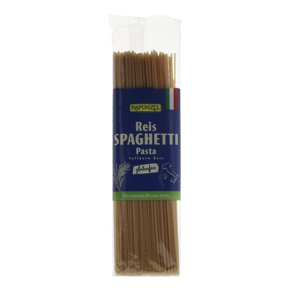 Rapunzel bio rizstészta spagetti teljes kiőrlésű 250 g