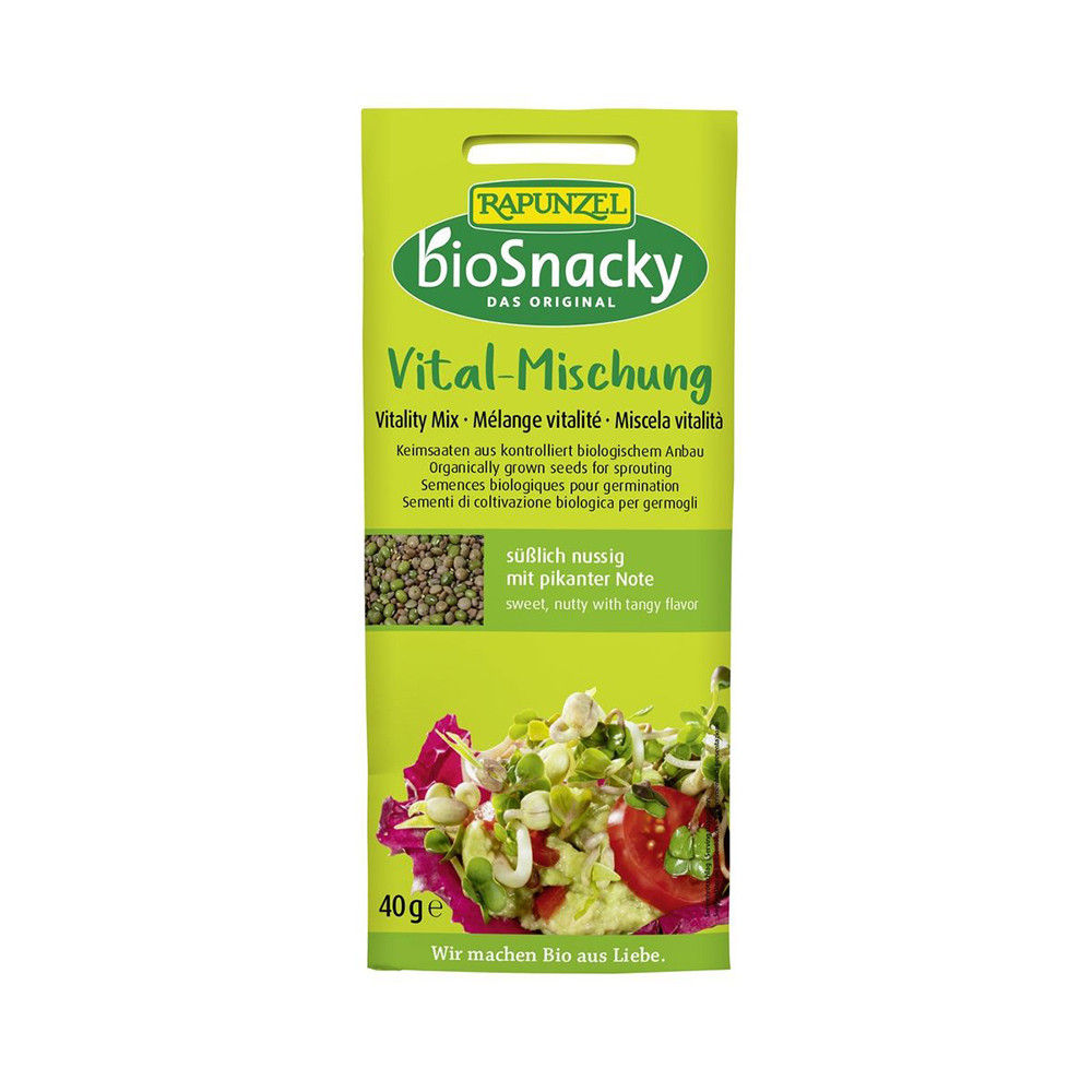 Rapunzel bio snacky vitalitás csíramagkeverék 40 g
