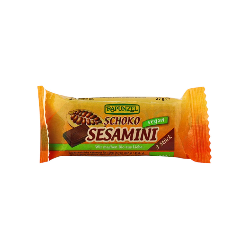 Rapunzel bio szezámszelet csokoládés 27 g