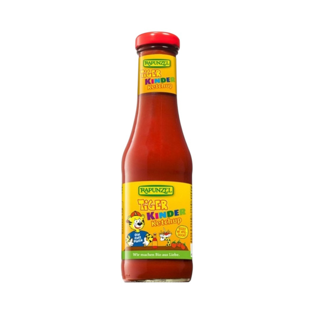 Biológický tigri ketchup Rapunzel pre deti, 450 ml