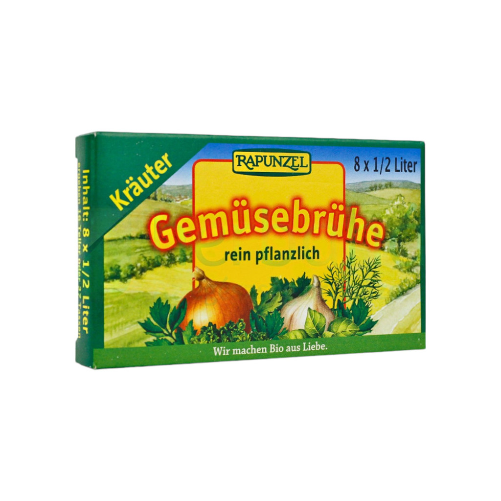 Rapunzel bio zöldségleveskocka fűszeres 84 g