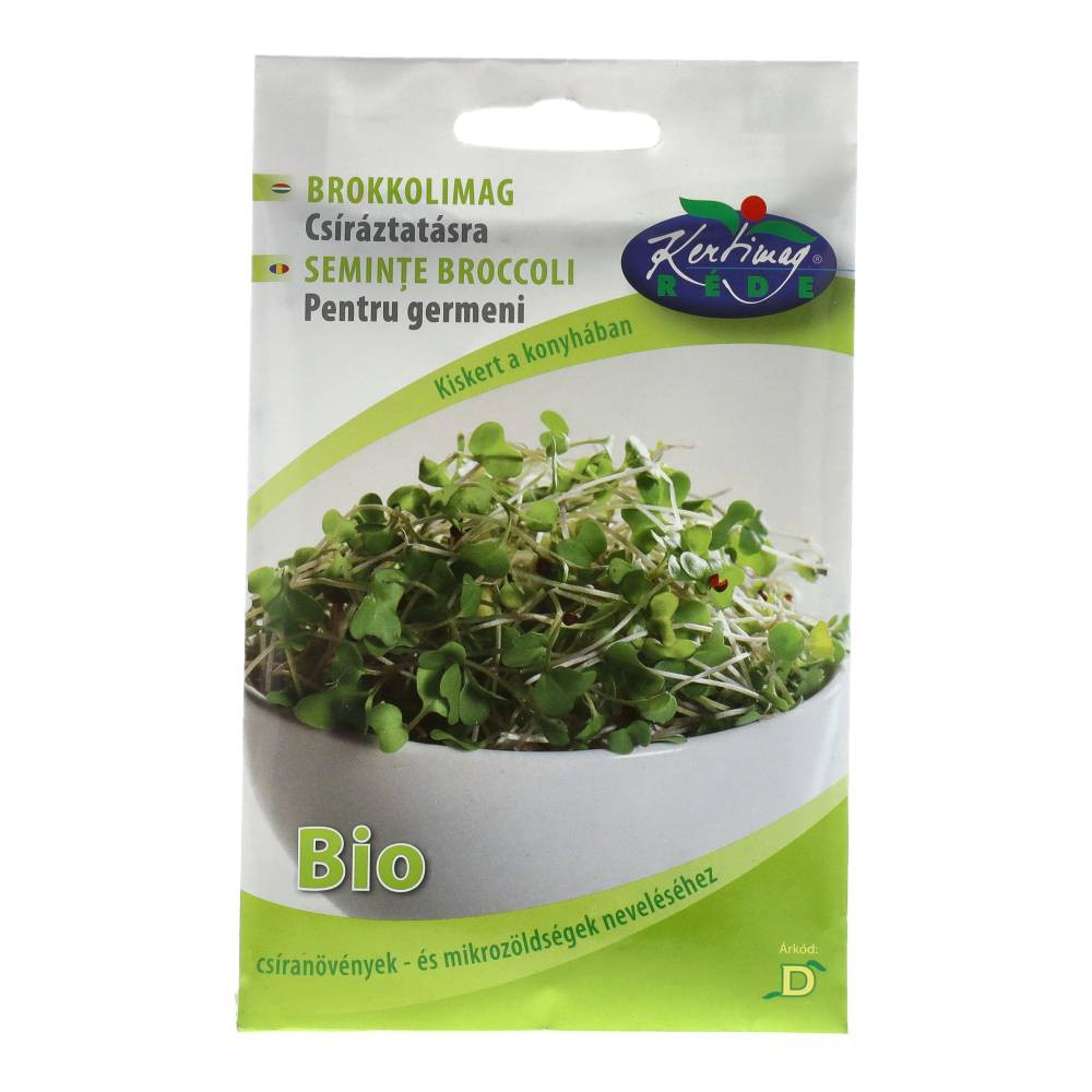 Seminte bio de broccoli pentru germinare 15 g