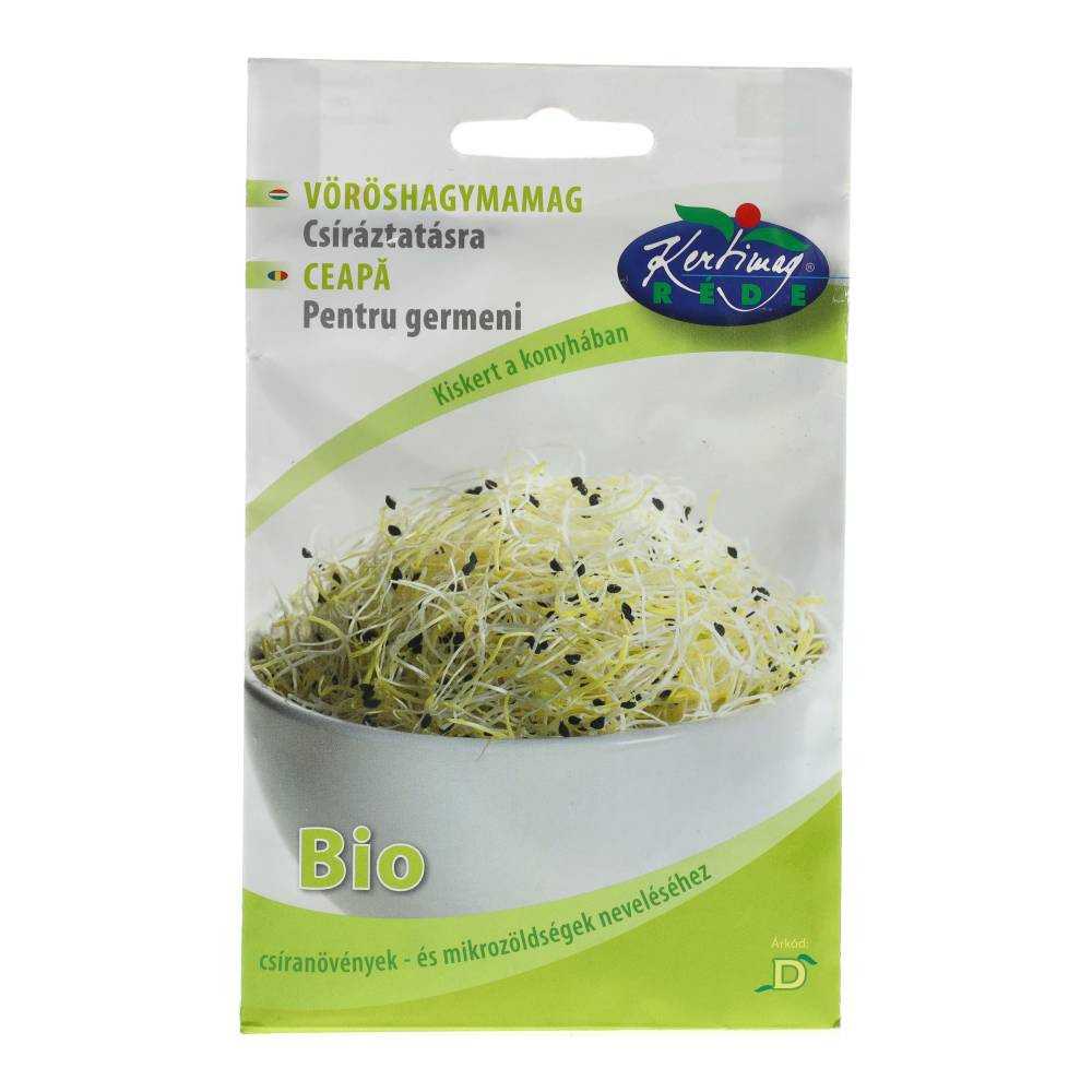 Czerwona organiczna cebula do kiełkowania, 15 g