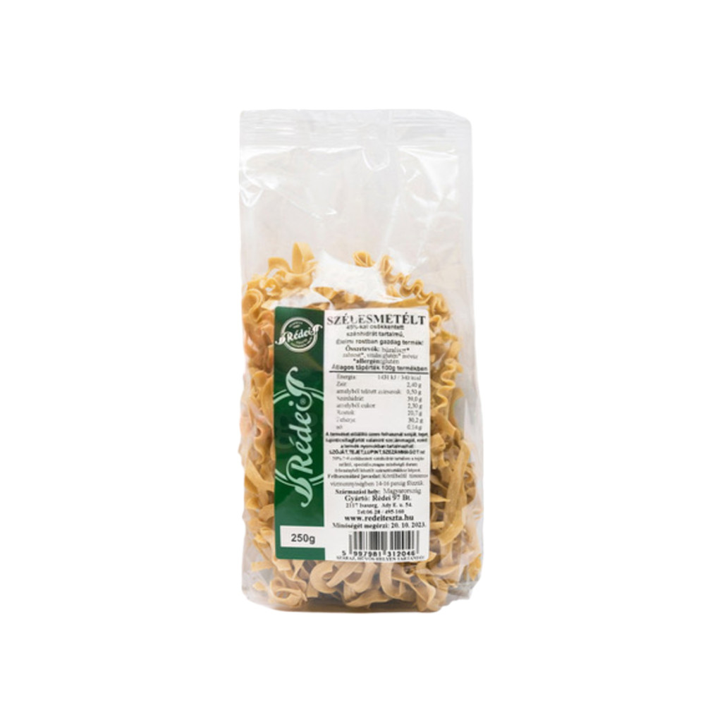 Široké nudle Redei s sníženým obsahem sacharidů, 250 g