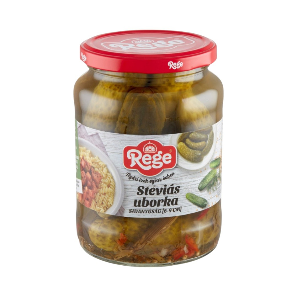 Sladké naložené uhorky Regiuni 6-9 cm 680 g