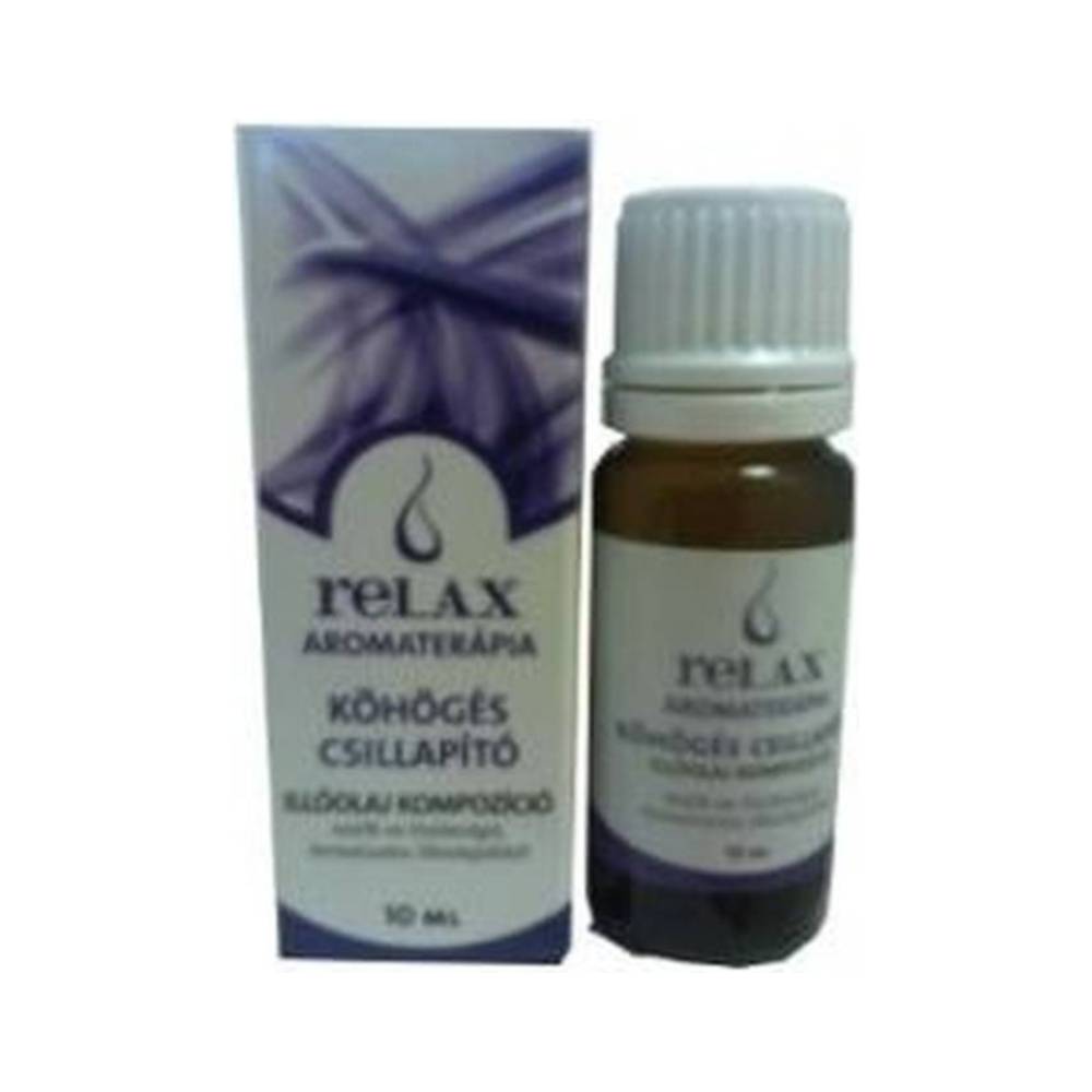 Relaxační éterický olej na uklidnění kašle 10 ml