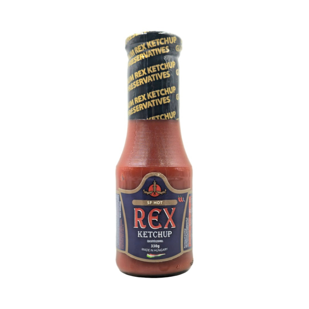 Rex ostra bezcukrowa ketchup 330 g