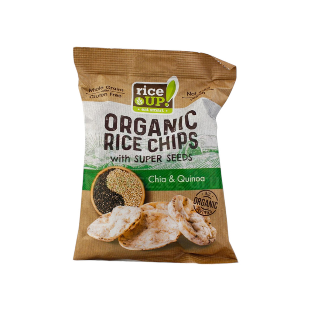 Rice Up bio chia&amp;quinoa chips 25 g