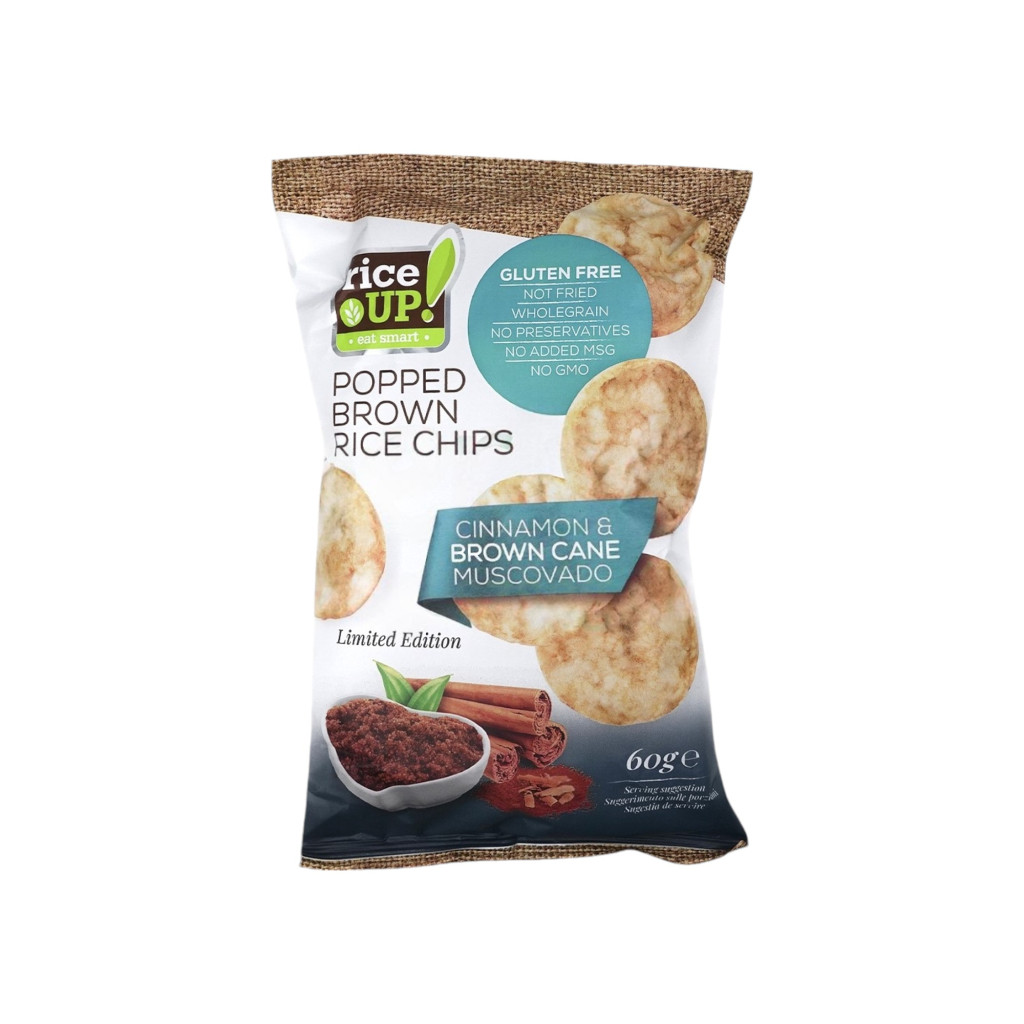 Rice Up chips fahéjas nádcukorral 60 g