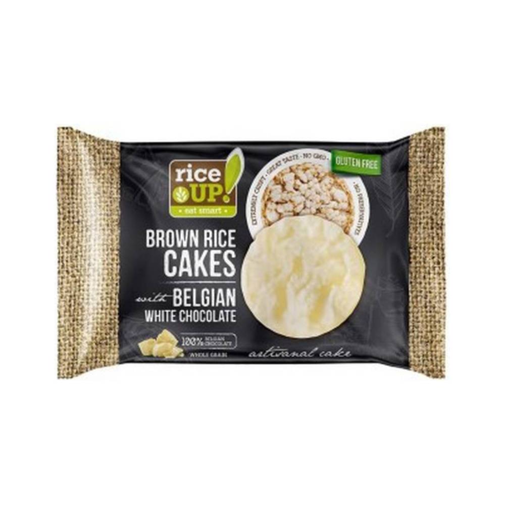 Rice Up Čokoládový Plátek Bílý 30 g