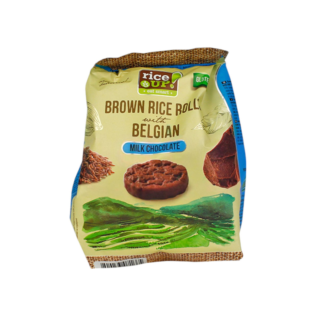 Rice Up snack puffasztott rizs korongok tejcsokis 50 g