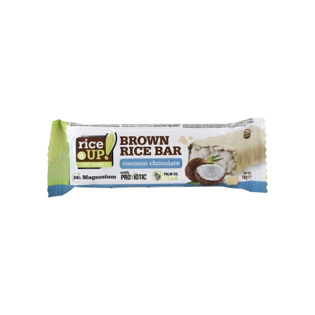 Rice Up bar white chocolate coconut 18 g