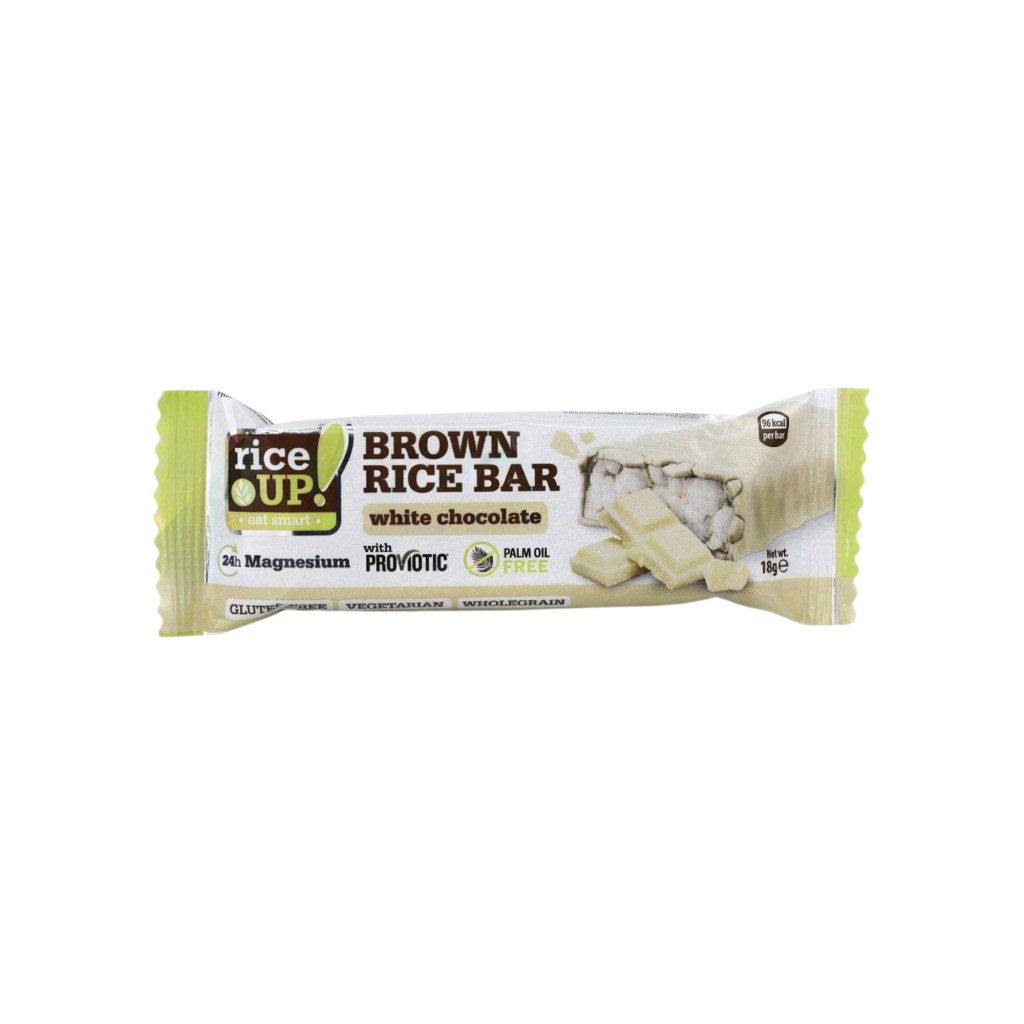Kromka Rice Up biała czekolada 18 g