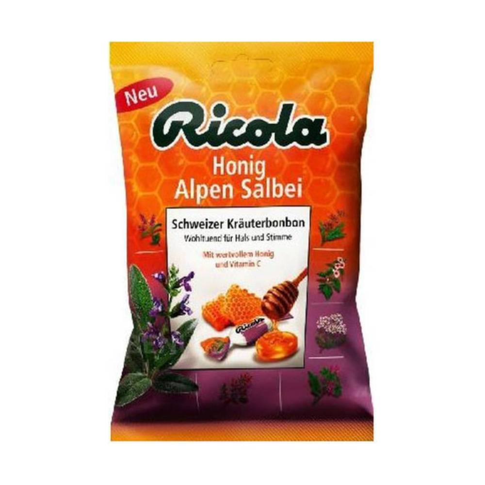 Ricola cukorka mézes-zsályás zacskós 75 g