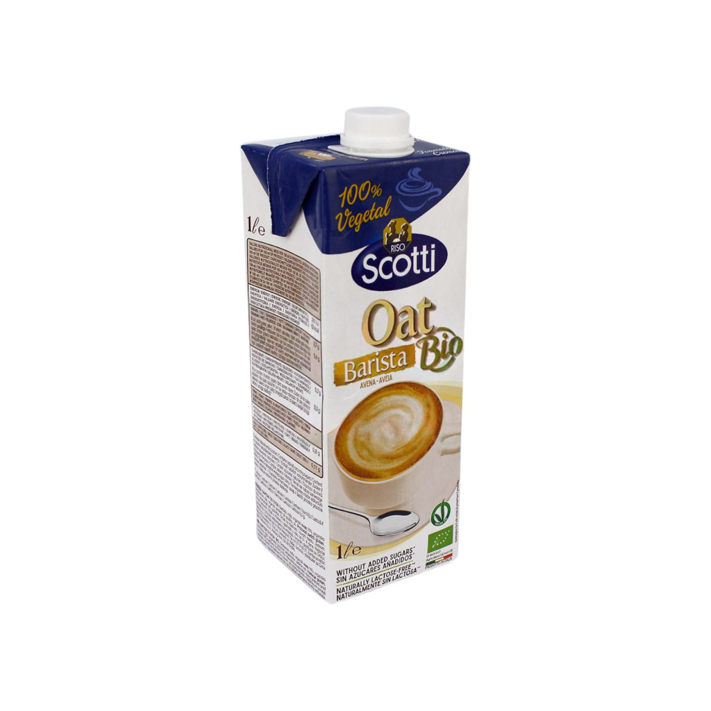 Riso Scotti lapte de ovăz bio pentru barista 1000 ml