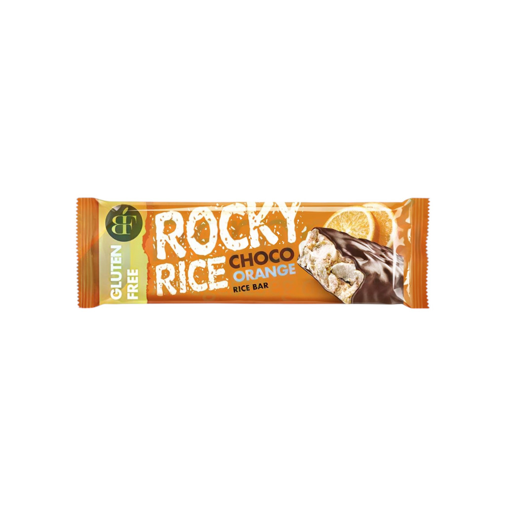 Rocky Rice nadziewana płatka ryżowa o smaku pomarańczy 18 g