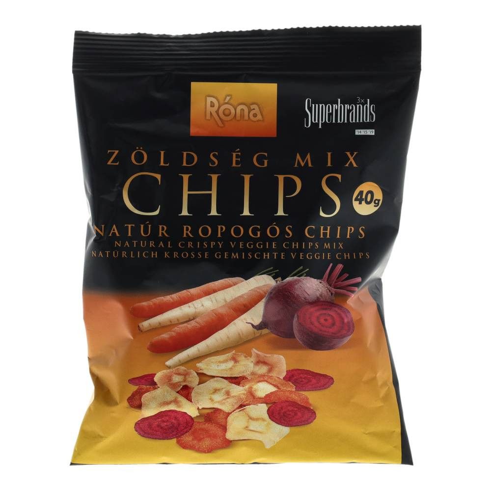 Róna Vegetable Mix Chips 40 g